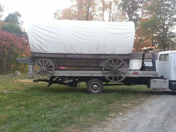 Covered wagon for sale: Who's looking for a decked-out ...