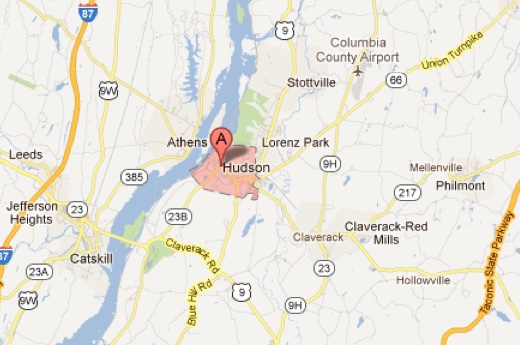 Hudson Ny Map 