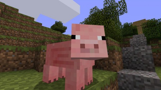 minecraft pig