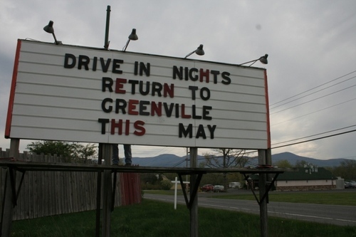 greenville drive in