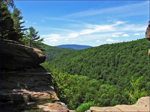 new of hunter mountain from kaaterskill