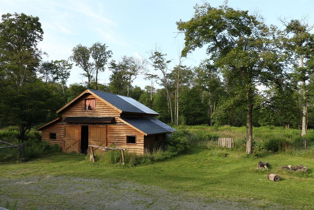 delaware county log cabin