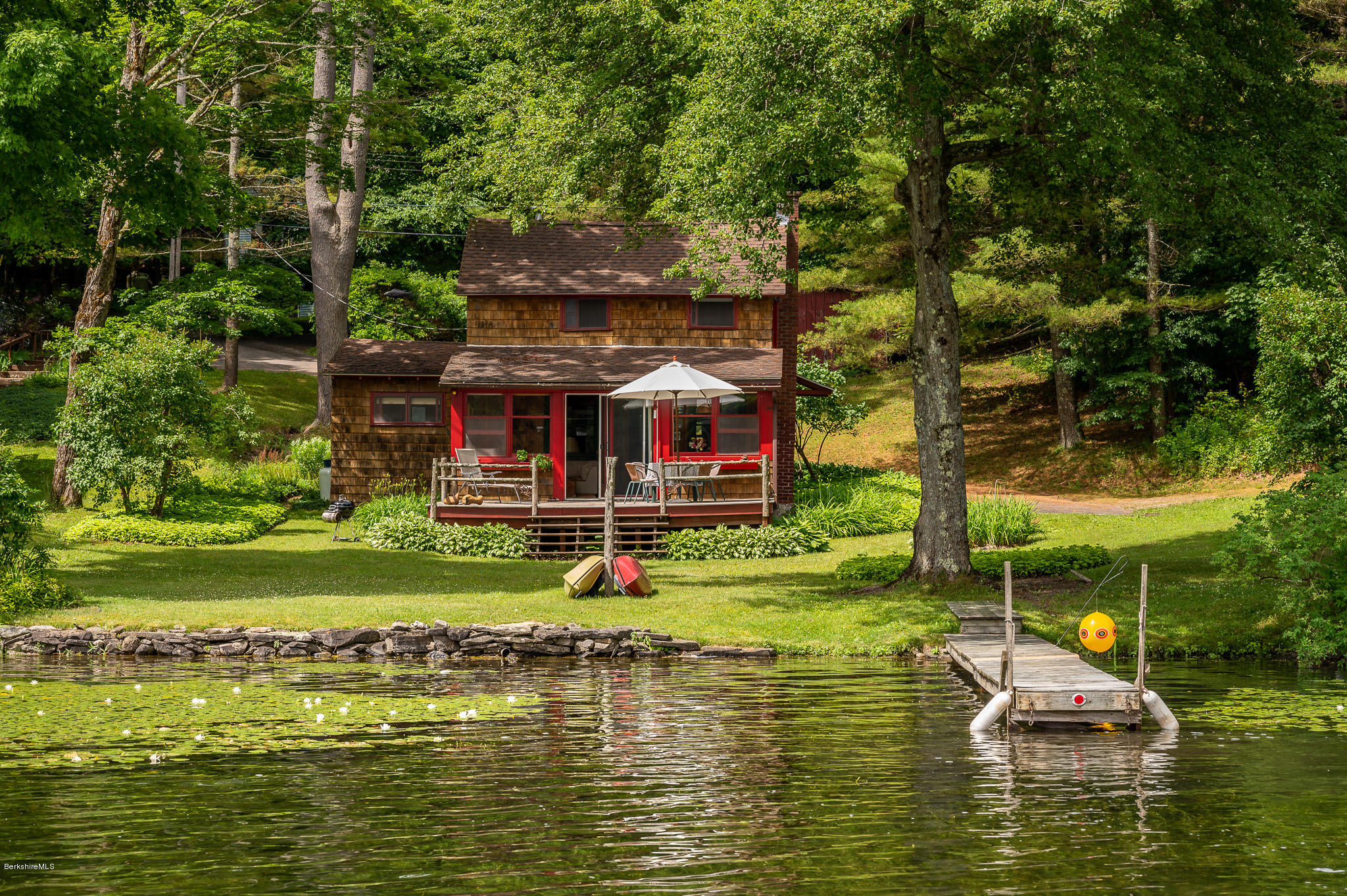 lakefront cottage